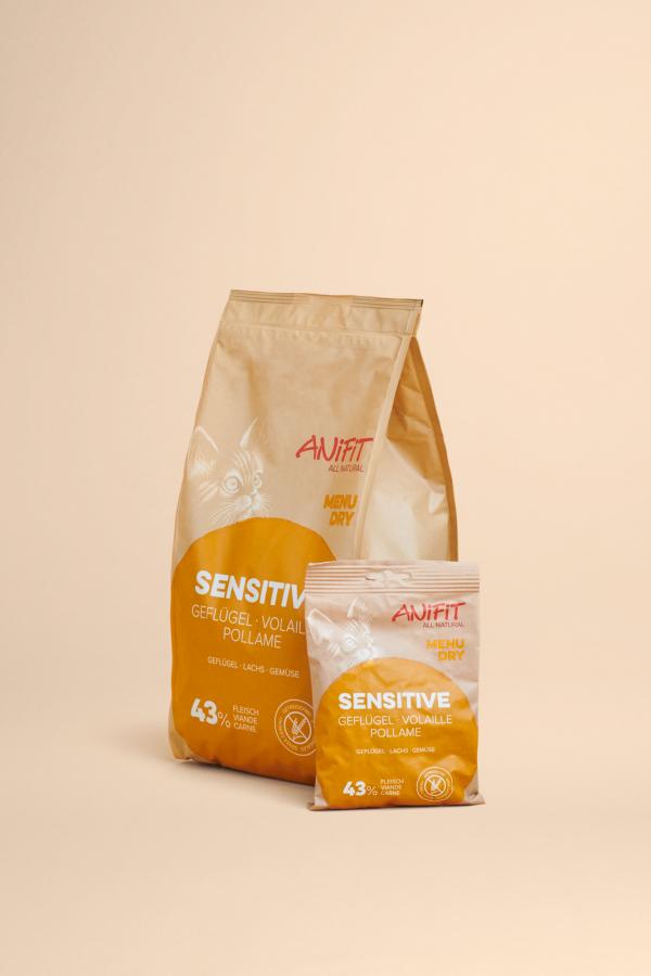 Sensitive croquettes pour chats